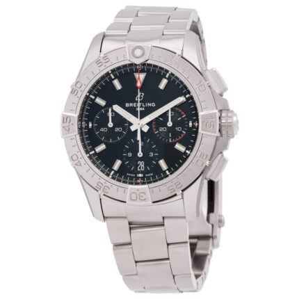 Avenger B01 42mm Chronograph Automatic Black Dial Men's Watch