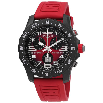 Endurance Pro Chronograph Quartz Chronometer Red Dial Men's Watch