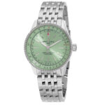 Navitimer Automatic Chronometer Green Dial Unisex Watch