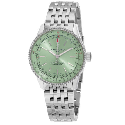 Navitimer Automatic Chronometer Green Dial Unisex Watch