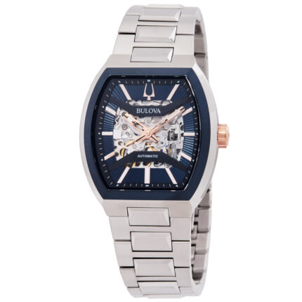 Maquina Automatic Blue Dial Men's Watch