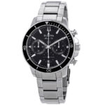 Marine Star Chronograph Black Dial Men's Watch