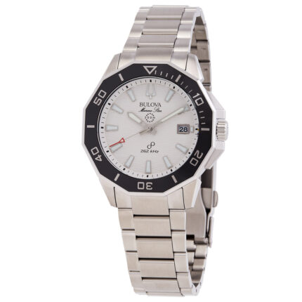 Marine Star HPQ Precisionist Quartz White Dial Men's Watch