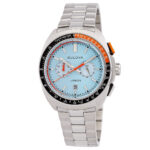 Racer Chronograph Quartz Blue Dial Men's Watch