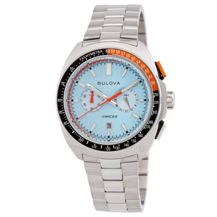 Racer Chronograph Quartz Blue Dial Men's Watch
