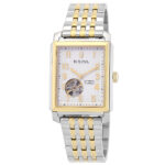 Sutton Automatic Silver Dial Two-Tone Men's Watch