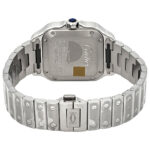 Santos De Medium Model Automatic Green Dial Men's Watch - Image 3
