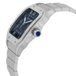 Santos Large Model Automatic Blue Dial Men's Watch - Image 2