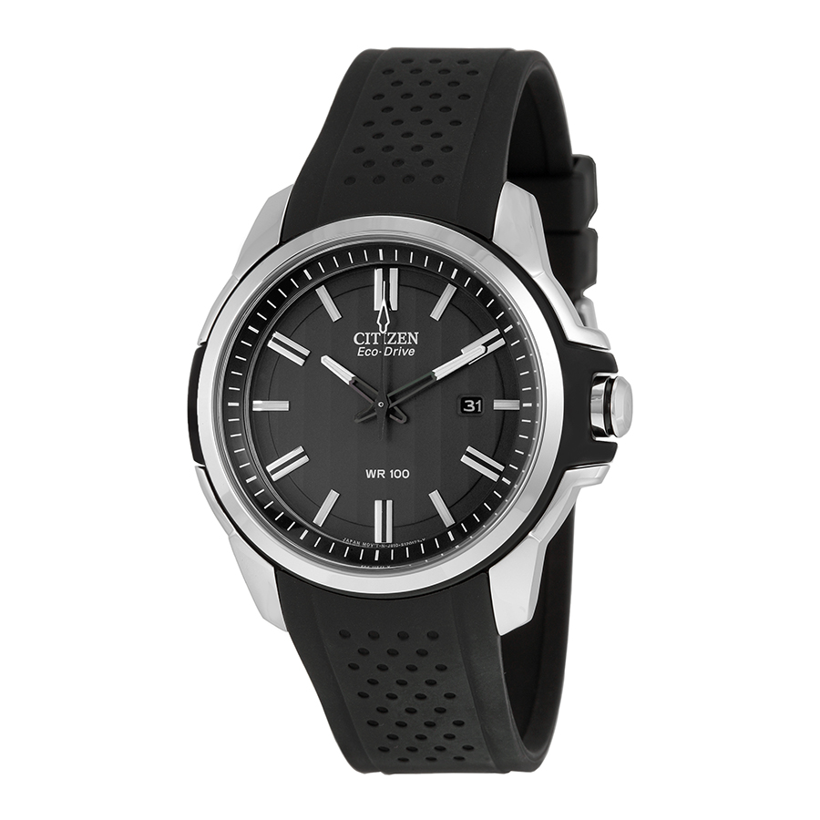 citizen-ar-eco-drive-black-dial-men_s-watch-aw1150-07e_4.jpg AR Eco-Drive Black Dial Men's Watch - Image 1