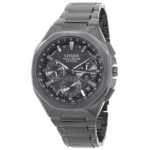 Attesa Perpetual Alarm World Time Black Dial Men's Watch
