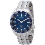 Carson Eco-Drive Blue Dial Men's Watch