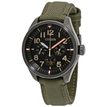 Chandler Multifunction Black Dial Men's Watch