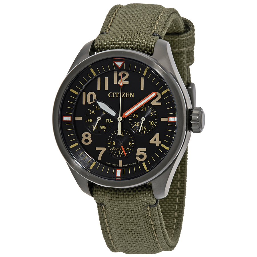 citizen-chandler-multifunction-black-dial-mens-watch-bu205516e.jpg Chandler Multifunction Black Dial Men's Watch - Image 1