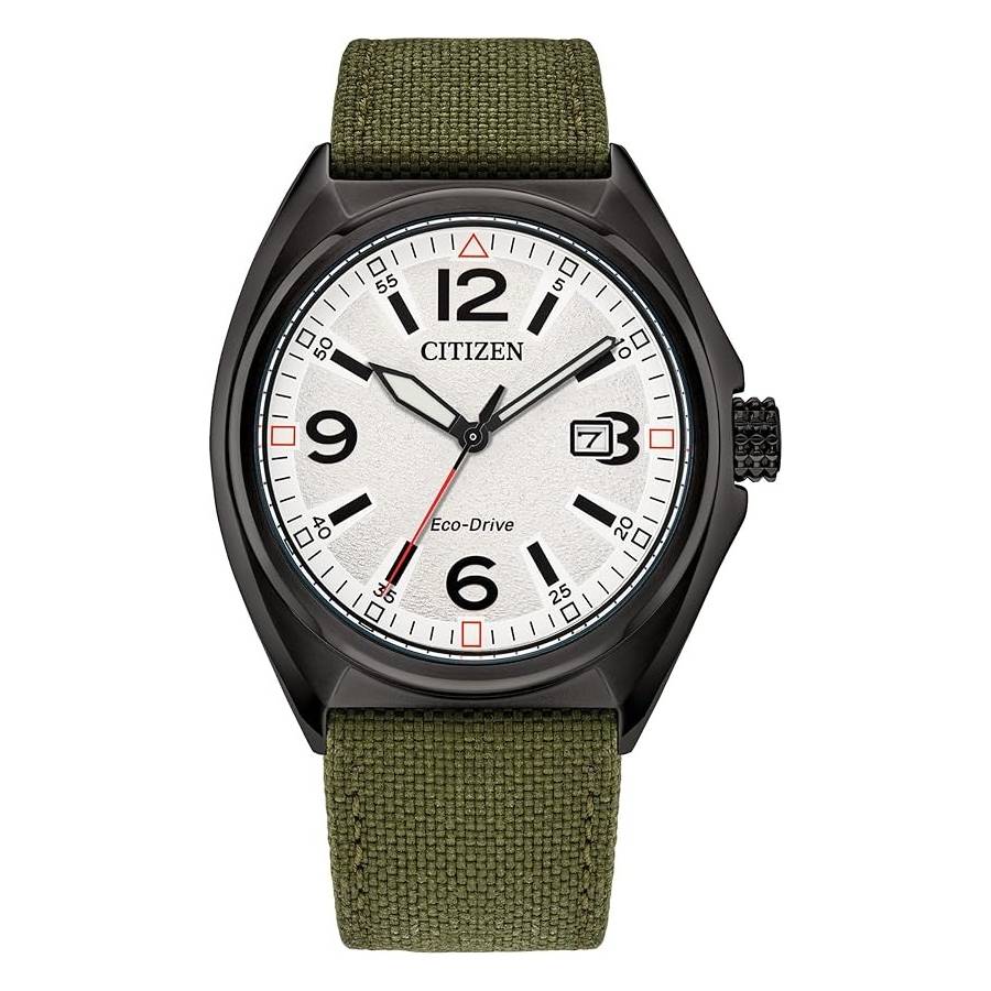 citizen-ecodrive-white-dial-mens-watch-aw157516a.jpg Eco-Drive White Dial Men's Watch - Image 1