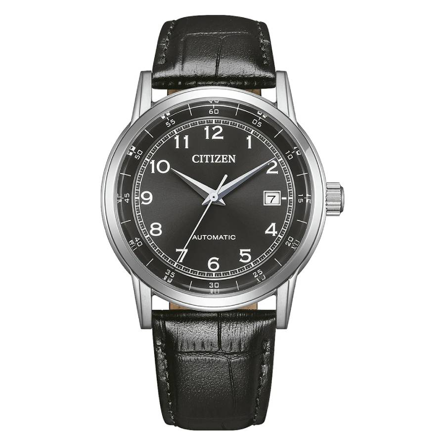 citizen-mechanical-automatic-black-dial-mens-watch-nj021005e.jpg Mechanical Automatic Black Dial Men's Watch - Image 1