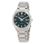 Octangle Eco-Drive Green Dial Unisex Watch