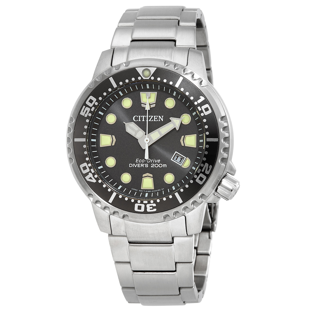 citizen-promaster-dive-ecodrive-grey-dial-mens-watch-bn016750h.jpg Promaster Dive Eco-Drive Grey Dial Men's Watch - Image 1