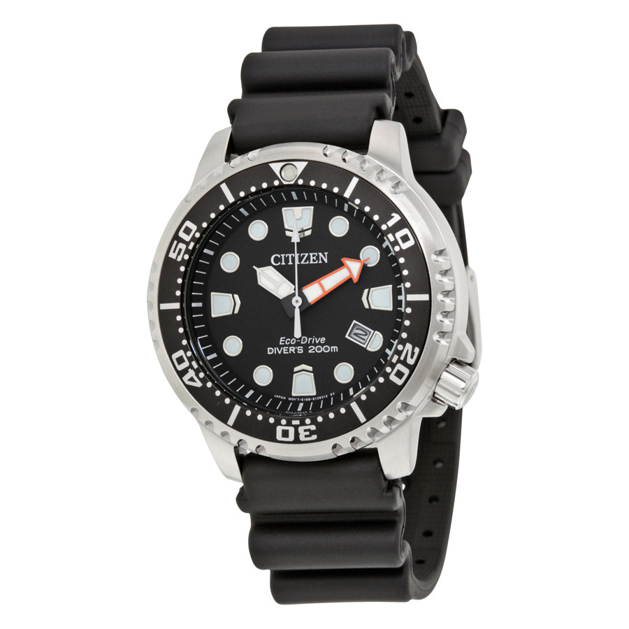 citizen-promaster-diver-200-meters-ecodrive-black-dial-mens-watch-bn015028e.jpg Promaster Diver 200 Meters Eco-Drive Black Dial Men's Watch - Image 1