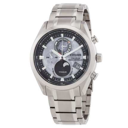 Tsuki-yomi A-T Eco-Drive Perpetual World Time Men's Watch