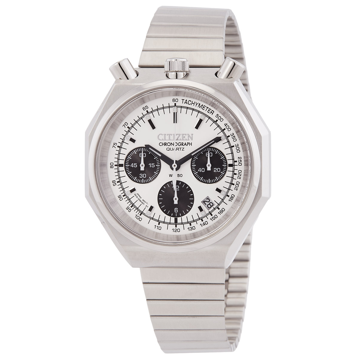 citizen-tsuno-chronograph-quartz-silver-dial-mens-watch-an370062a_1.jpg Tsuno Chronograph Quartz Silver Dial Men's Watch - Image 1