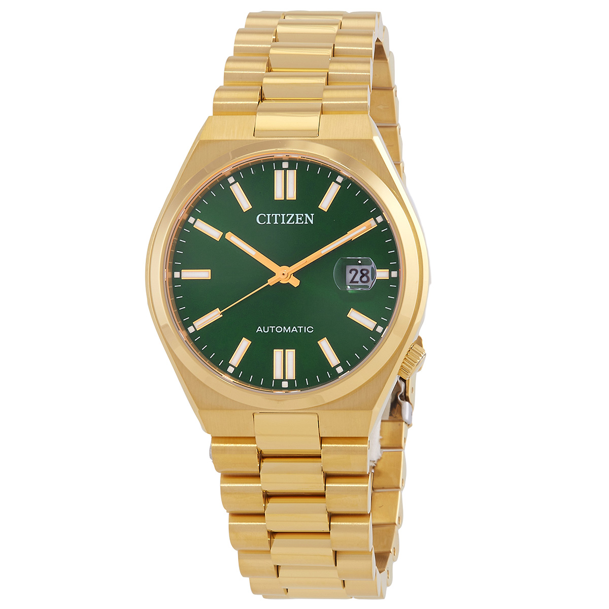 citizen-tsuyosa-automatic-green-dial-watch-nj015251x_1.jpg Tsuyosa Automatic Green Green Sunray Dial Watch - Image 1