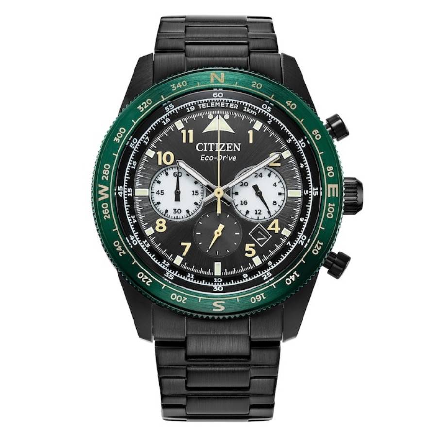citizen-weekender-sport-chronograph-black-dial-mens-watch-ca455581e.jpg Weekender Sport Chronograph Black Dial Men's Watch - Image 1