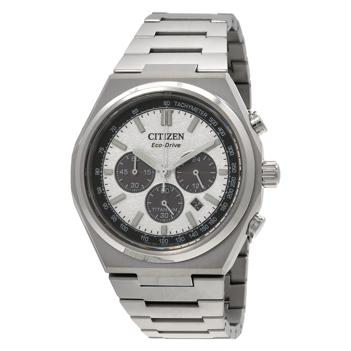 citizen-zenshin-chrono-chronograph-silver-dial-mens-watch-ca461085a_1.jpg Zenshin Chrono Chronograph Silver Dial Men's Watch - Image 1