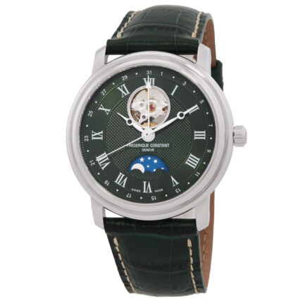 Classics Heart Beat Automatic Moon Phase Green Dial Men's Watch