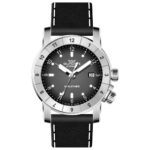 Airman Contemporary Worldtimer Quartz Black Dial Men's Watch - Image 4