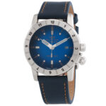 Airman Contemporary Worldtimer Quartz Blue Dial Men's Watch