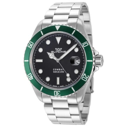 Combat Quartz Black Dial Men's Watch