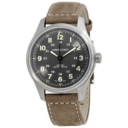 Khaki Field Automatic Black Dial Men's Watch