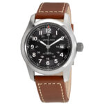 Khaki Field Automatic Black Dial Men's Watch