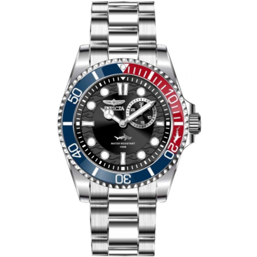 invicta-pro-diver-quartz-black-dial-mens-watch-49274.jpg Pro Diver Quartz Black Dial Men's Watch - Image 1