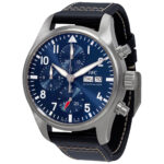 Pilot Chronograph Automatic Blue Dial Men's Watch
