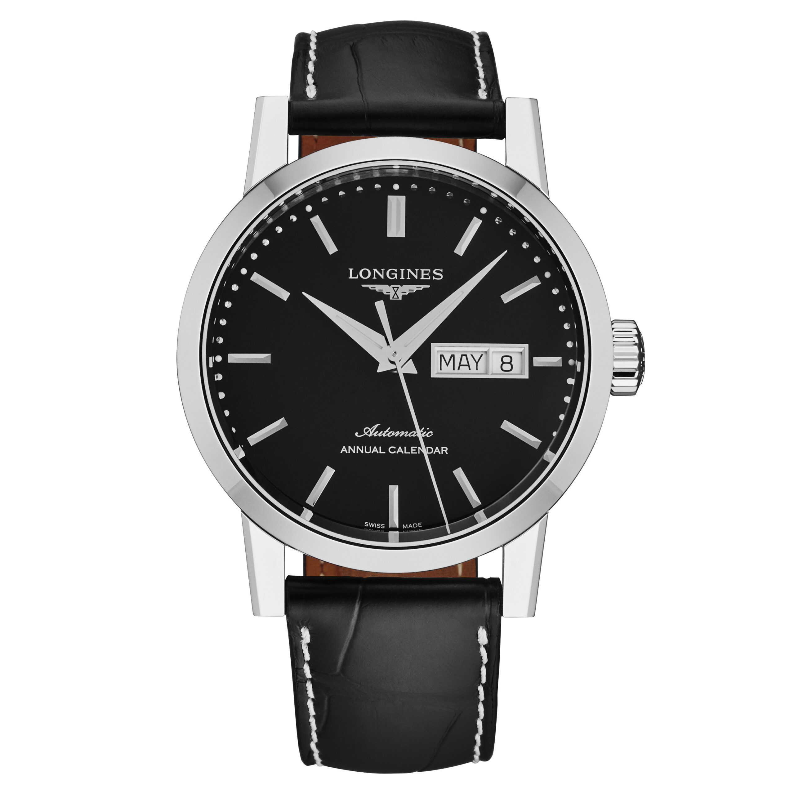 longines-1832-automatic-chronometer-black-dial-mens-watch-l48274520-l48274520.jpg 1832 Automatic Chronometer Black Dial Men's Watch - Image 1