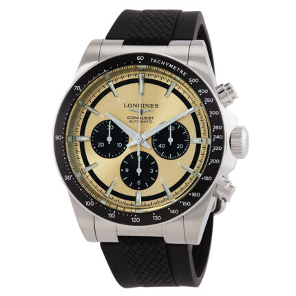 Conquest Chronograph Automatic Bronze Dial Men's Watch