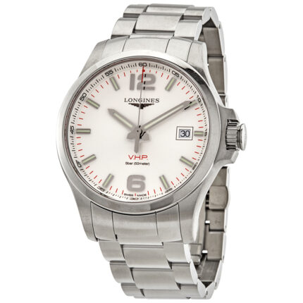Conquest V.H.P. Quartz Silver Dial Men's Watch