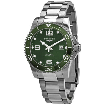 HydroConquest Automatic Green Dial Men's Watch L37814066