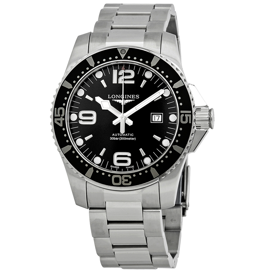 longines-hydroconquest-black-dial-automatic-men_s-watch-l3.841.4.56.6.jpg Hydroconquest Automatic 44 mm Black Dial Men's Watch - Image 1