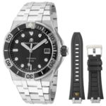 Aikon Automatic Black Dial Men's Watch