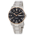 Ocean Star 200C Automatic Black Dial Men's Watch