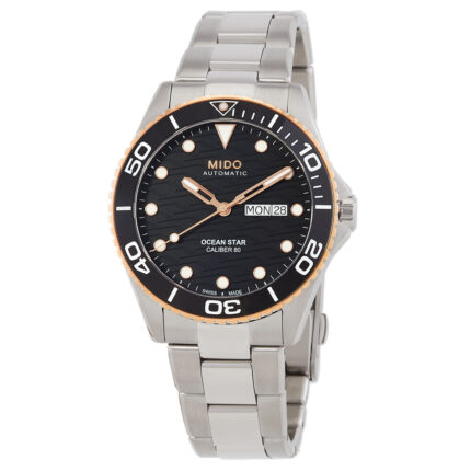 Ocean Star 200C Automatic Black Dial Men's Watch