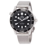 Seamaster Automatic Chronometer Black Dial Men's Watch