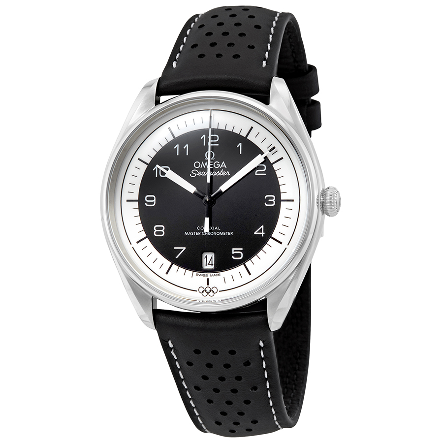 omega-seamaster-olympic-timekeeper-automatic-black-leather-mens-limited-edition-watch-52232402001003-52232402001003.jpg Seamaster Olympic Timekeeper Automatic Black Leather Men's Limited Edition Watch - Image 1