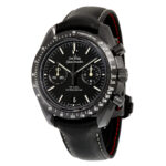 Speedmaster Moonwatch Pitch Black DARK SIDE OF THE MOON Chronograph Automatic Men's Watch
