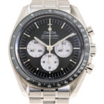 Speedmaster Moonwatch Professional Chronograph Hand Wind Chronometer Black Dial Men's Watch