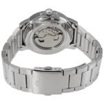 Automatic Black Dial Stainless Steel Men's Watch - Image 3