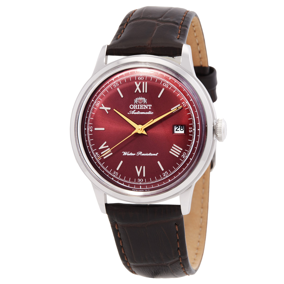 orient-classic-automatic-bordeaux-dial-mens-watch-raac0026r30b.jpg Bambino Version 2 Automatic Men's Watch - Image 1