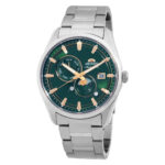 Contemporary Stretto Day-Night Automatic Green Dial Men's Watch